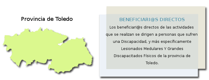 beneficiaros provincia de Toledo